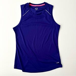 C9 by Champion Purple Sleeveless Dri-Fit Fitted Shirt Size Medium